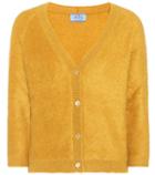 Balenciaga Mohair-blend Cardigan