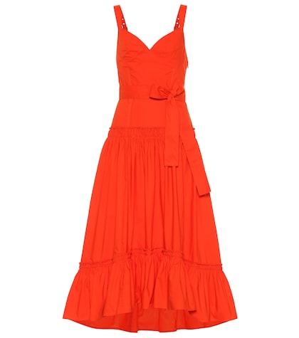 Proenza Schouler Cotton-poplin Midi Dress