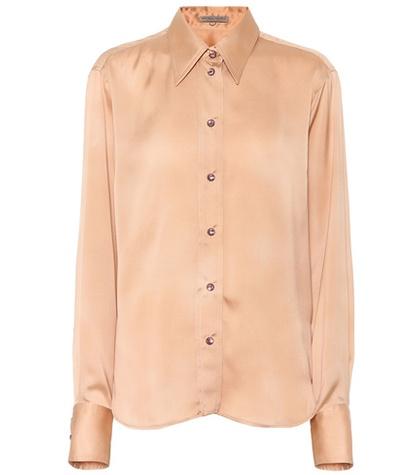 Bottega Veneta Silk Satin Shirt