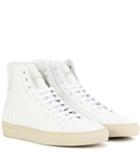 Givenchy Urban Knots High-top Leather Sneakers