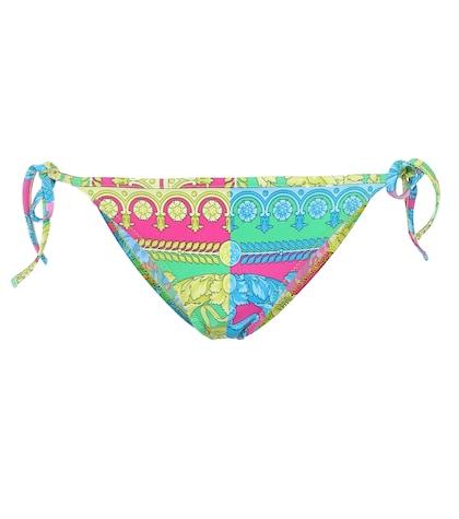 Versace Printed Bikini Bottoms