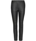 Miu Miu Leather Trousers