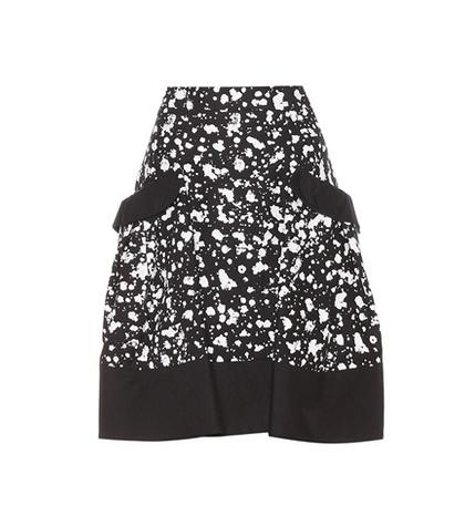 Carolina Herrera Printed Cotton Skirt