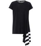Miu Miu Assymetrical Cotton T-shirt
