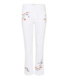 Dolce & Gabbana Carson Embroidered Cropped Jeans