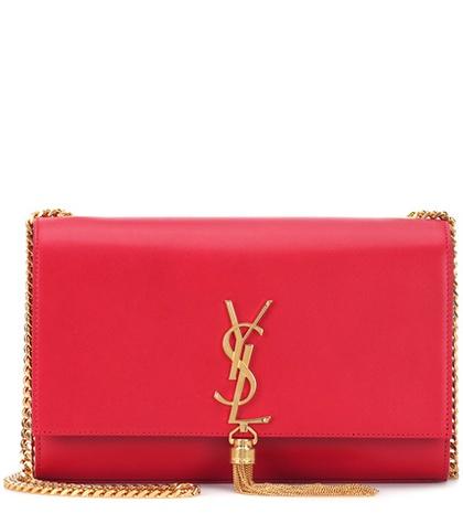 Mark Cross Medium Kate Monogram Leather Shoulder Bag