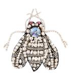 Nicholas Kirkwood Crystal-embellished Bug Brooch