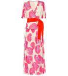 Diane Von Furstenberg Breeze Printed Silk Chiffon Maxi Dress