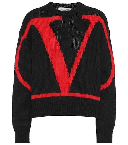 Valentino Vring Alpaca-blend Sweater