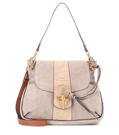 Olympia Le-tan Lexa Small Suede Crossbody Bag