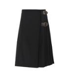 Burberry Wool Midi Skirt