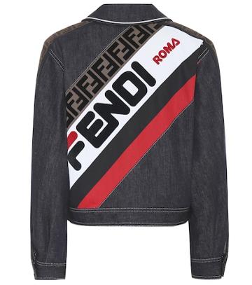 Fendi Fendi Mania Denim Jacket