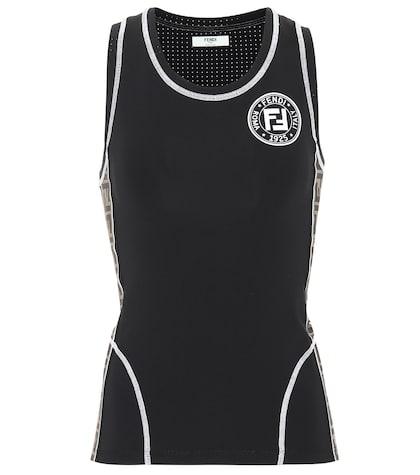 Rupert Sanderson Racerback Technical Fabric Tank Top