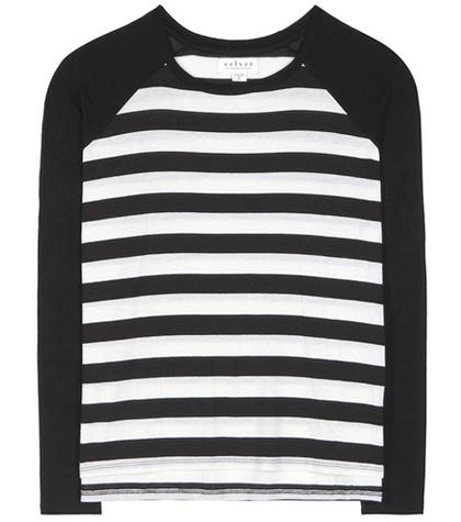 Velvet Belmont Striped Raglan T-shirt