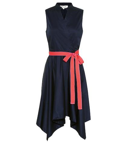 Diane Von Furstenberg Marlene Cotton-poplin Dress