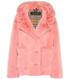Burberry Faux-fur Hooded Jacket