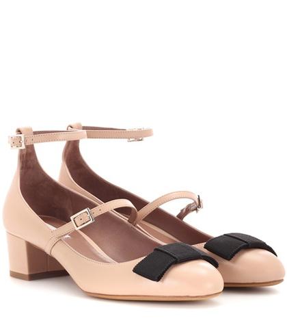 Tabitha Simmons Rubia Leather Pumps