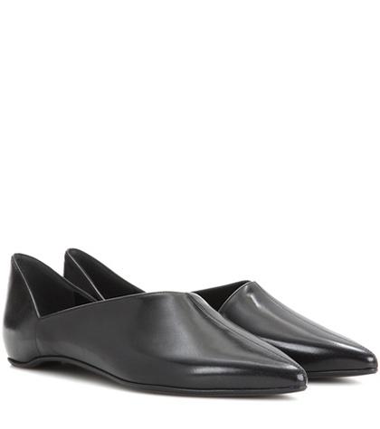 Peter Pilotto Mirage Leather Ballerinas