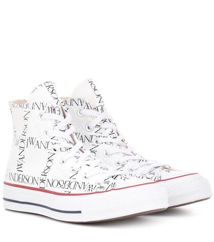 Jw Anderson X Converse Chuck 70 Logo-print Sneakers