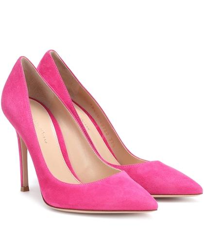 Bonpoint Gianvito 105 Suede Pumps