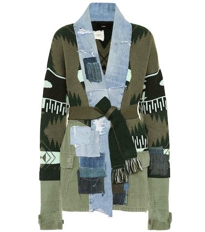 Alanui X Greg Lauren Patchwork Field Jacket