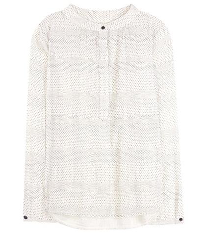 Current/elliott The Annabelle Printed Cotton Shirt