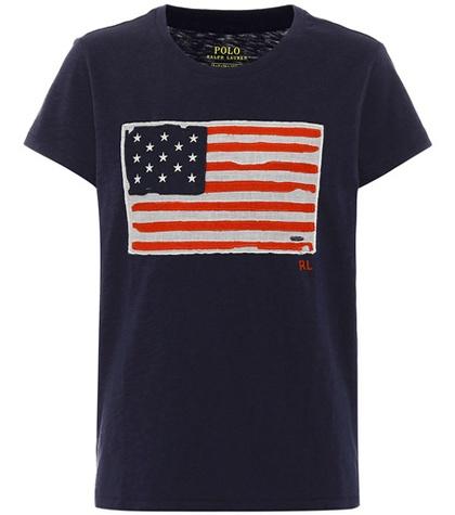 Polo Ralph Lauren Appliquéd Cotton T-shirt