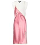 Alexander Wang Hybrid Slip Satin Dress