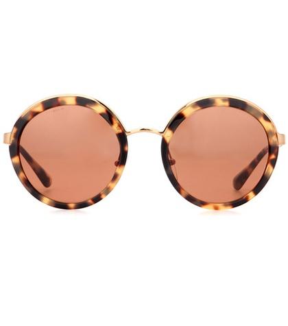 Ray-ban Round Tortoiseshell Sunglasses