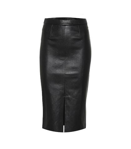 Stouls Carmen Leather Midi Skirt