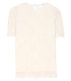Victoria Beckham Wool-blend Lace Top