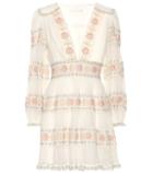 Zimmermann Exclusive To Mytheresa – Veneto Cotton And Silk Minidress