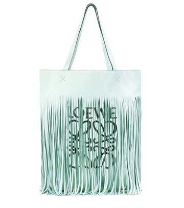 Loewe X Paula's Ibiza Leather Tote