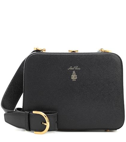 Mark Cross Juliana Frame Leather Crossbody Bag