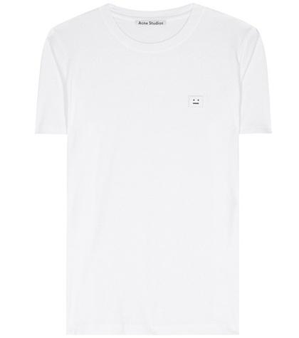 Acne Studios Taline Face Cotton T-shirt