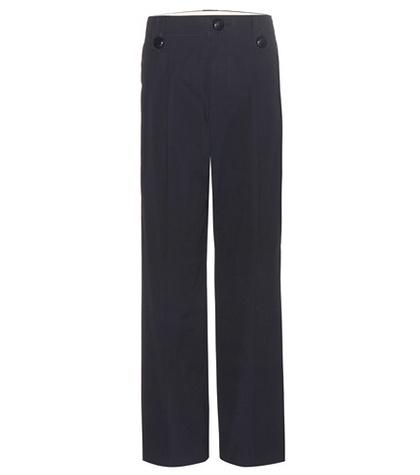 Marc Jacobs Straight-leg Cotton Trousers