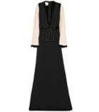 Gucci Embellished Crêpe Gown