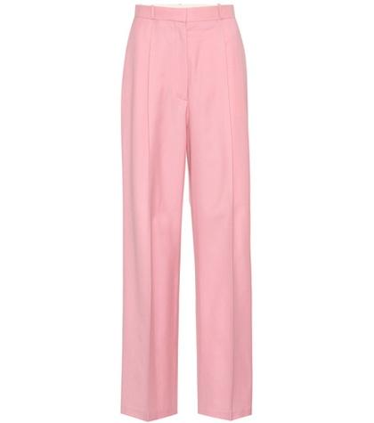 The Row Elin Wool Wide-leg Pants