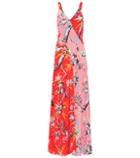 Diane Von Furstenberg Floral-printed Silk Maxi Dress