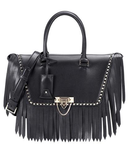 Valentino Valantino Garavani Demilune Small Leather Shoulder Bag
