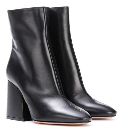 Acne Studios Leather Ankle Boots