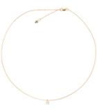 Loren Stewart Gemstone Wire Collar 14kt Gold Necklace With Sapphire