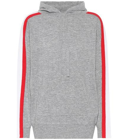 Jardin Des Orangers Striped Wool And Cashmere Hoodie
