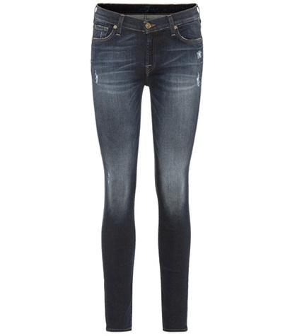 7 For All Mankind The Skinny Mid-rise Jeans