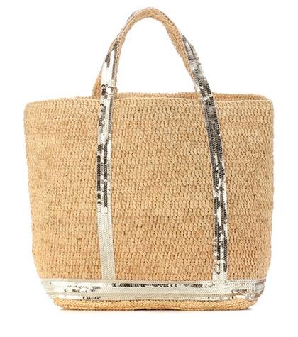Vanessa Bruno Cabas Medium Raffia Shopper