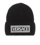 Mm6 Maison Margiela Logo Wool Beanie