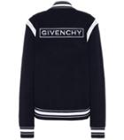 Givenchy Appliquéd Wool Bomber Jacket