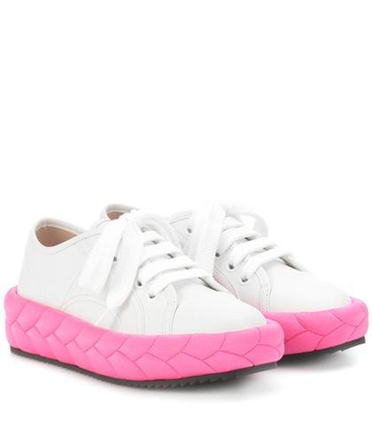 Marco De Vincenzo Leather Sneakers