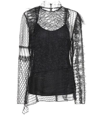 3.1 Phillip Lim Silk Lace Top