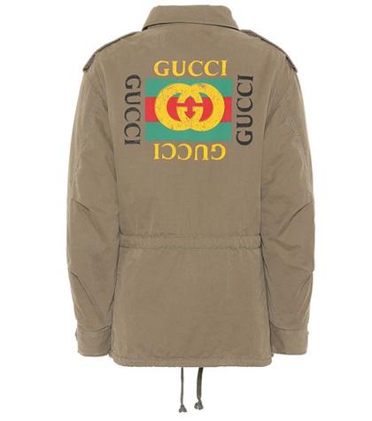 Gucci Printed Cotton Jacket